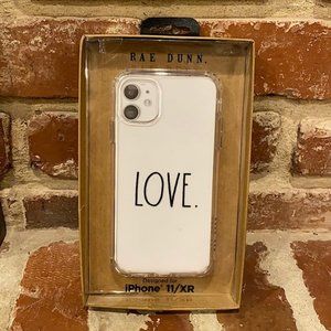 Rae Dunn LOVE. iPhone 11/XR Soft Touch Case